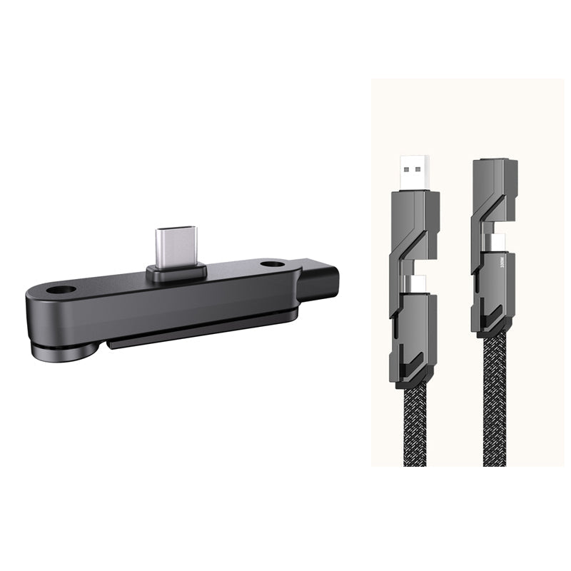 🔋 35% RABATT! ⚡ Schnellladeadapter mit um 360° schwenkbarer Handyhalterung – universell kompatibel, kompaktes Design und freihändige Nutzung 📱