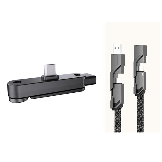 🔋 35% RABATT! ⚡ Schnellladeadapter mit um 360° schwenkbarer Handyhalterung – universell kompatibel, kompaktes Design und freihändige Nutzung 📱