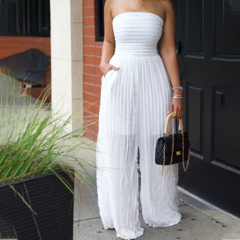 🥂 Frisch für 2026 | Trägerloser Statement-Jumpsuit | Der Hingucker auf jeder Party ✨【-49%】