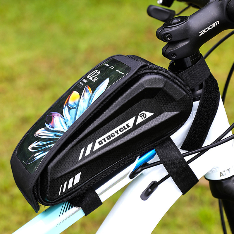 🚴 50% RABATT! 📱 Wasserdichte Fahrrad Oberrohrtasche – Hardcase Handyhalter, Perfekt für MTB &amp; Rennrad 🗺️