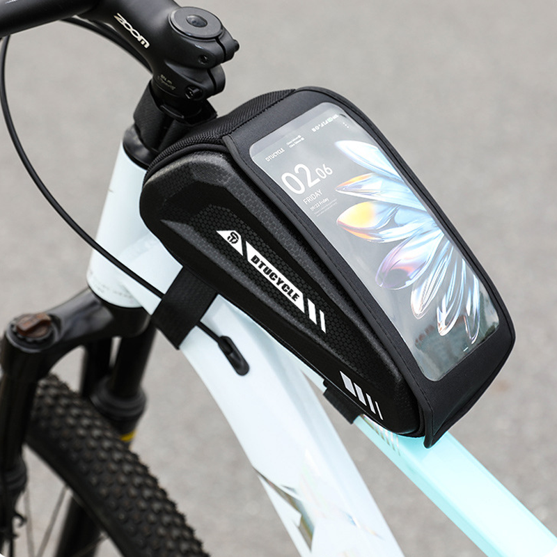 🚴 50% RABATT! 📱 Wasserdichte Fahrrad Oberrohrtasche – Hardcase Handyhalter, Perfekt für MTB & Rennrad 🗺️