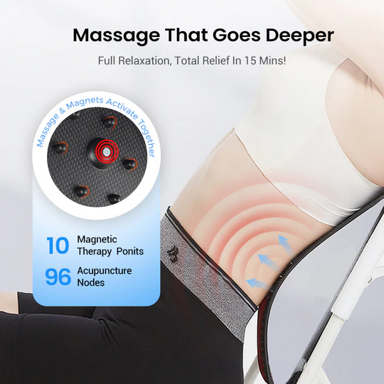 🔥 48% OFF TODAY! 🧘‍♂️Magnetic Lumbar Stretcher – Acupressure Massage, Portable Design &amp; Relieves Back Pain ✨