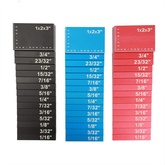 15-teiliges Präzisions-Einstellblock-Set