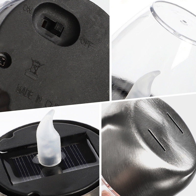 🕯️🌞 Solar-Kerzenlicht – wetterfest, stimmungsvoll für Garten &amp; Terrasse. ✨💡 2+1 GRATIS!