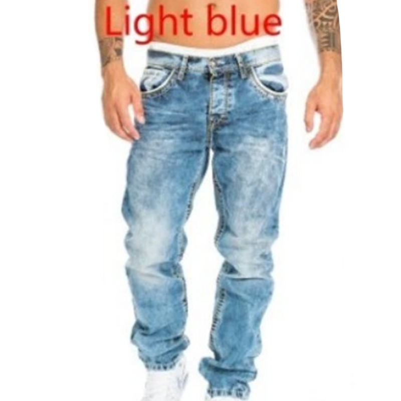 👖 50% RABATT! 🎉 Kreative Schlichte Stretch-Jeans für Herren im Emotional-Rock-Stil – Bequeme Passform, Moderner Look & Perfekt Für Den Alltag 💙