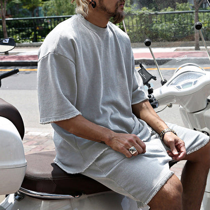 👕50% RABATT 🏃 | Ärmelloses Sport-Set für Herren – Bequeme Passform & feuchtigkeitsableitend