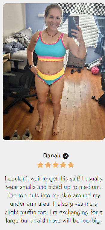 🌼Sportliches 3-teiliges Bikini-Set aus Nylon im Color-Block-Patchwork-Look – Badeanzug mit hoher Taille und figurformender Wirkung