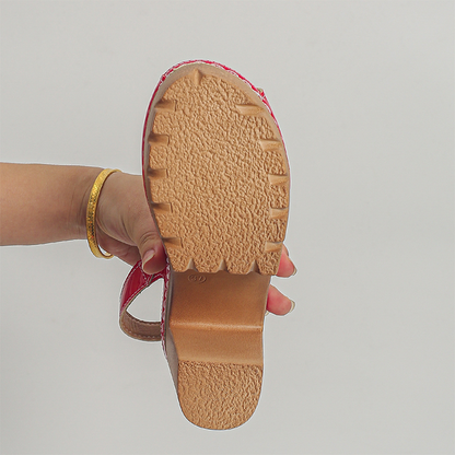 👡 50% RABATT! ✨ Elegante Peep-Toe-Sandalen mit Schnallenabsatz – Stilvoll, Bequem & Perfekt Für Jeden Anlass 🌸