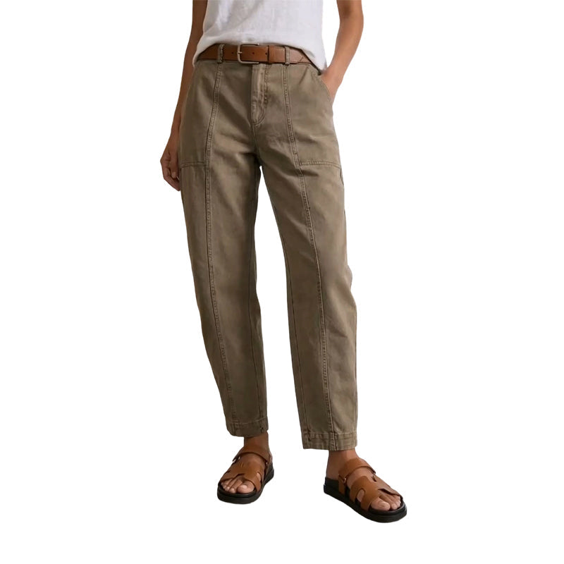 Utility-Hose für Damen mit hoher Taille und schmal zulaufendem Schnitt