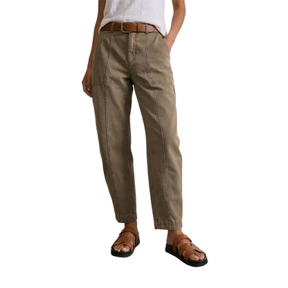 Utility-Hose für Damen mit hoher Taille und schmal zulaufendem Schnitt