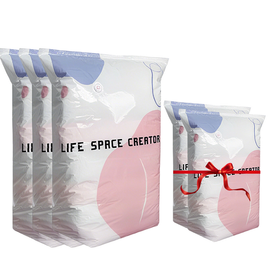 💐 BUY 2, GET 1 FREE!🧳No‑Pump Vacuum Storage Bags – Press &amp; seal, no pump needed. Saves 80% space, keeps clothes dry &amp; dust‑free. Perfect for bulky bedding &amp; off‑season gear. 🛏️🗄️