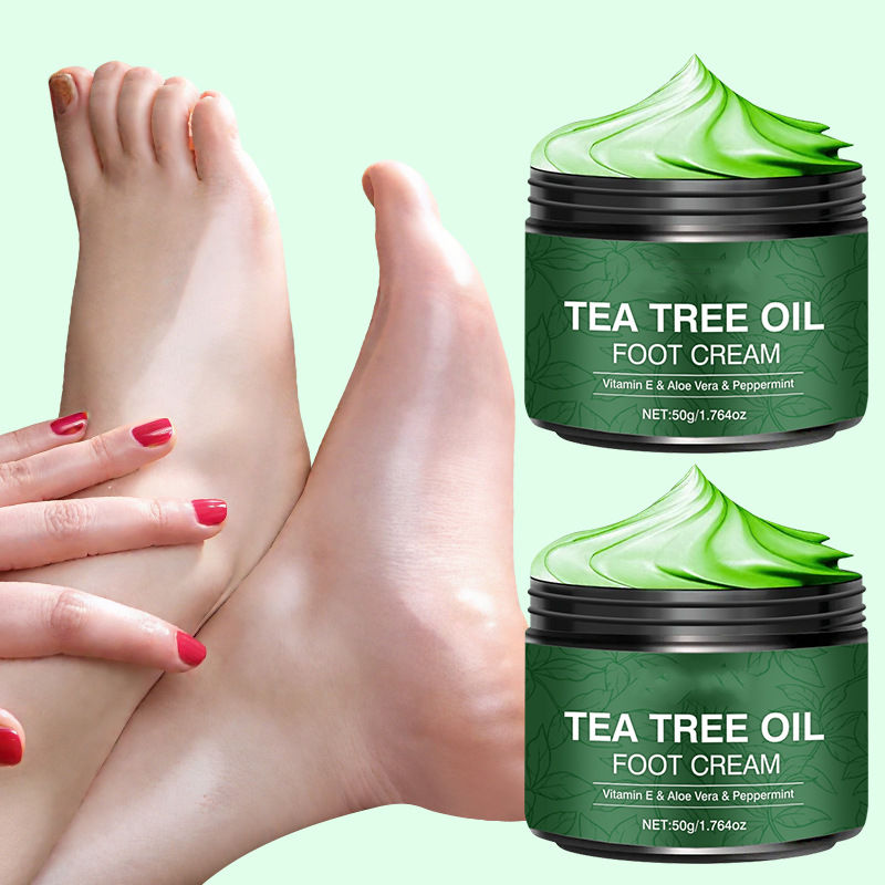 ✨💝Beruhigende Fußcreme mit Aloe Vera & Teebaumöl