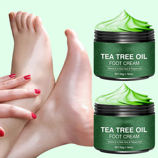 ✨💝Beruhigende Fußcreme mit Aloe Vera &amp; Teebaumöl