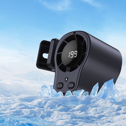 Freihändiger Ventilator mit LED-Anzeige