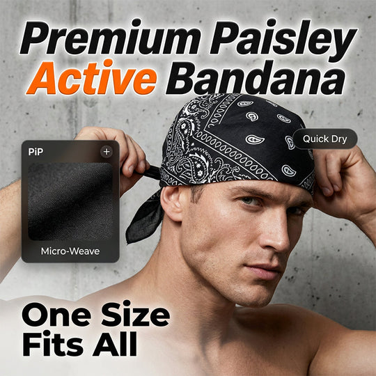 ⏳🔥LIMITED-TIME 50% OFF! 🏍️ Classic Biker &amp; Sports Headwrap – Stylish &amp; Comfortable for Every Ride ✨