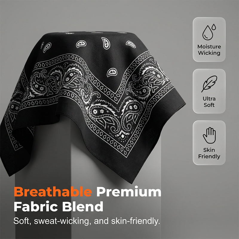 ⏳🔥LIMITED-TIME 50% OFF! 🏍️ Classic Biker &amp; Sports Headwrap – Stylish &amp; Comfortable for Every Ride ✨