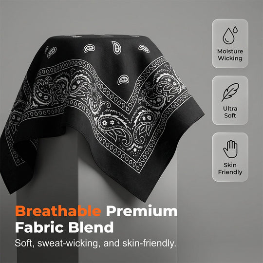 ⏳🔥LIMITED-TIME 50% OFF! 🏍️ Classic Biker &amp; Sports Headwrap – Stylish &amp; Comfortable for Every Ride ✨