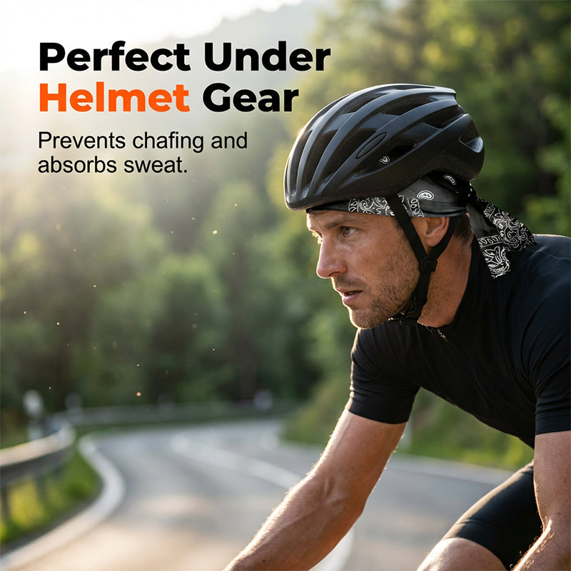⏳🔥LIMITED-TIME 50% OFF! 🏍️ Classic Biker &amp; Sports Headwrap – Stylish &amp; Comfortable for Every Ride ✨