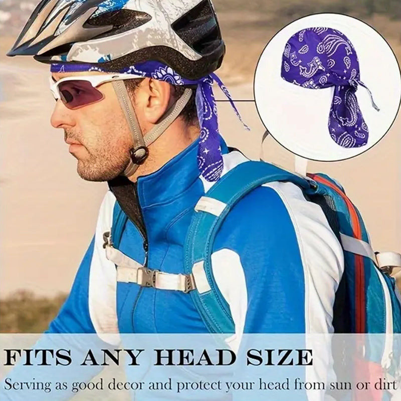 ⏳🔥LIMITED-TIME 50% OFF! 🏍️ Classic Biker &amp; Sports Headwrap – Stylish &amp; Comfortable for Every Ride ✨