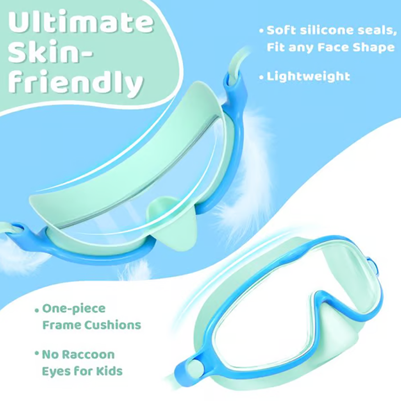 🏊 SUMMER SALE! 🌊 Kids Anti-Choke Swim Goggles with Nose Cover 🐬 Anti-Fog, Leak-Proof &amp; Comfortable Fit
