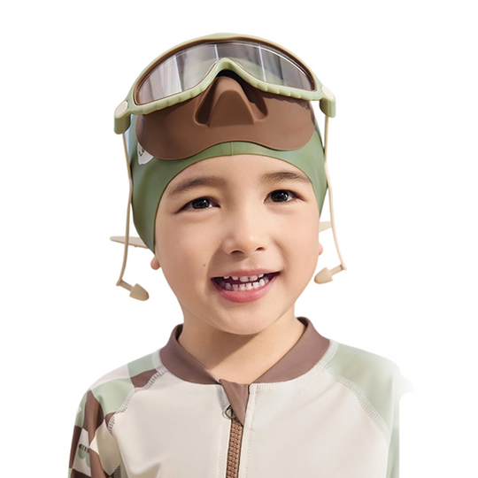 🏊 SUMMER SALE! 🌊 Kids Anti-Choke Swim Goggles with Nose Cover 🐬 Anti-Fog, Leak-Proof &amp; Comfortable Fit