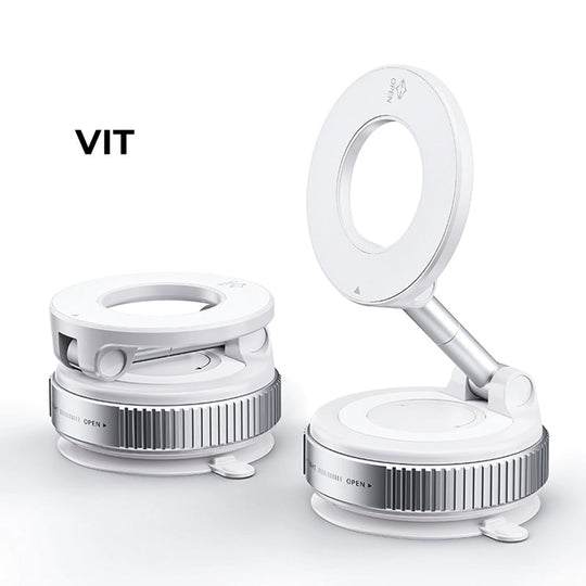 Magnetischer Handyhalter mit Vakuum-Saugnapf fürs Auto