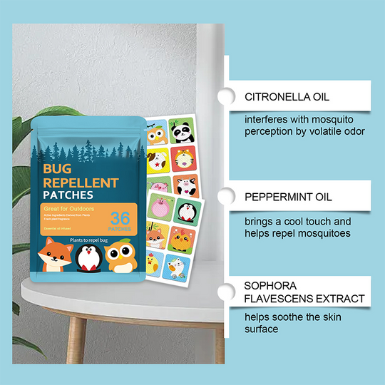 🥳2026 HOT SALE🥳💞50K+ SOLD!🏆🦟 50% OFF! Mosquito Repellent Patches – Waterproof &amp; sweatproof, natural ingredients. Cute designs, gentle on skin. Last day! 🌸✨
