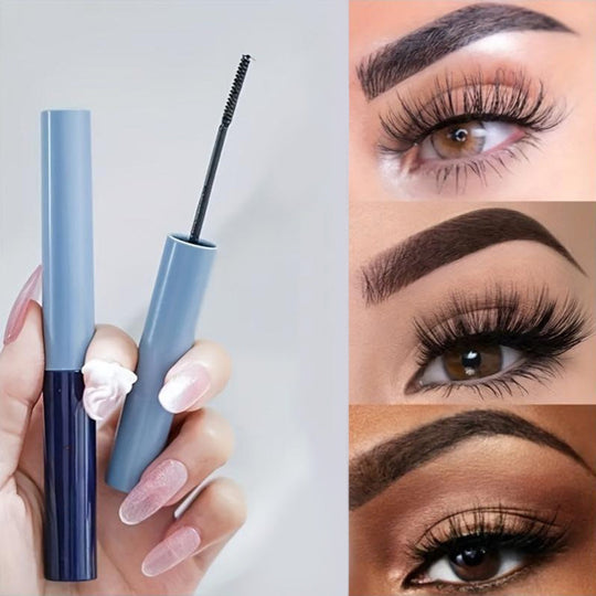 🔥LIMITED TIME 55% OFF! 💖 2.5mm Micro-Brush Mascara – 24H Waterproof, Lash-Lifting &amp; Lengthening