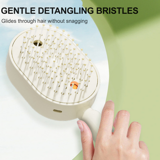 💆‍♀️ 50% OFF NOW! 💧 Electric Spray &amp; Massage Hair Brush – Soothing Scalp Massage, Fine Mist Spraying &amp; Smooth Hair Care – Detangle, Nourish, Relax ✨