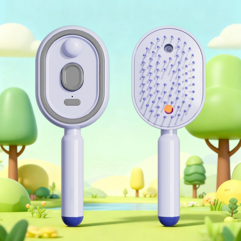 💆‍♀️ 50% OFF NOW! 💧 Electric Spray &amp; Massage Hair Brush – Soothing Scalp Massage, Fine Mist Spraying &amp; Smooth Hair Care – Detangle, Nourish, Relax ✨