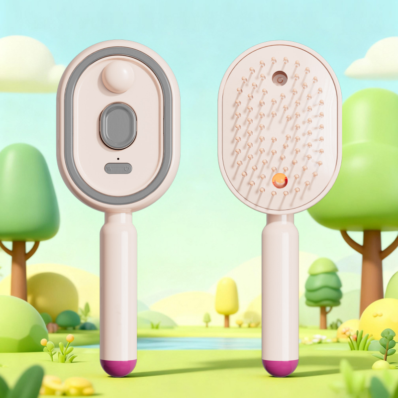 💆‍♀️ 50% OFF NOW! 💧 Electric Spray &amp; Massage Hair Brush – Soothing Scalp Massage, Fine Mist Spraying &amp; Smooth Hair Care – Detangle, Nourish, Relax ✨
