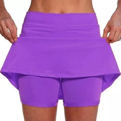 🌞 50%OFF TODAY ONLY! 🏃‍♀️ Anti-Chafing Active Skort ✨ Built-In Shorts, Ultra-Soft Comfort &amp; Move Freely All Day