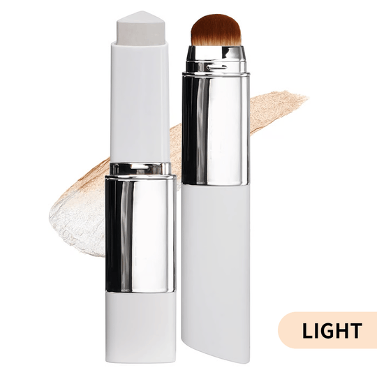 🎉BUY 1 GET 1 FREE🎉[OFFICIAL PRODUCT]  Cover Cream Stick V w/ Detachable Brush - Korean Skin Care Color-Changing Foundation Stick with Collagen Capsules (0.45 oz)
