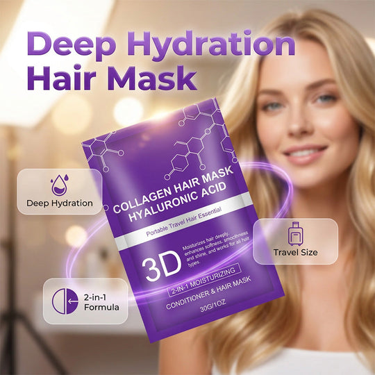 💇‍♀️ BUY 1 GET 1 FREE! 💖 Hyaluronic Acid Hair Mask ✨ Deep Repair, Intense Hydration &amp; Silky-Smooth Hair