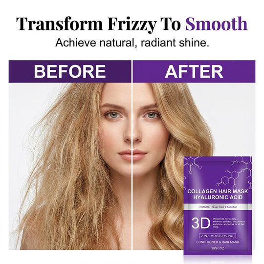 💇‍♀️ BUY 1 GET 1 FREE! 💖 Hyaluronic Acid Hair Mask ✨ Deep Repair, Intense Hydration &amp; Silky-Smooth Hair