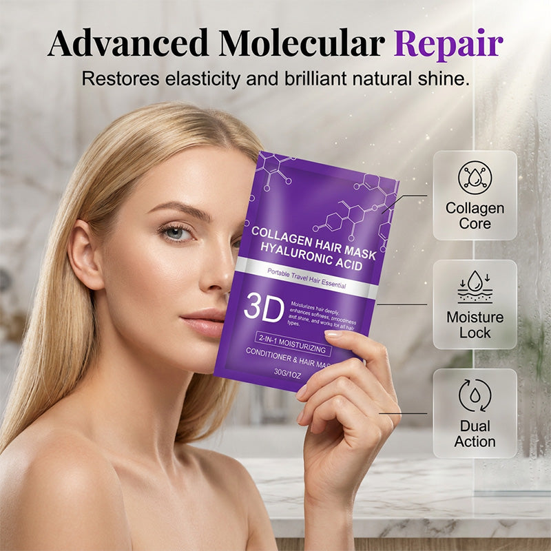 💇‍♀️ BUY 1 GET 1 FREE! 💖 Hyaluronic Acid Hair Mask ✨ Deep Repair, Intense Hydration &amp; Silky-Smooth Hair