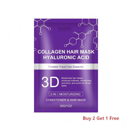 💇‍♀️ BUY 1 GET 1 FREE! 💖 Hyaluronic Acid Hair Mask ✨ Deep Repair, Intense Hydration &amp; Silky-Smooth Hair