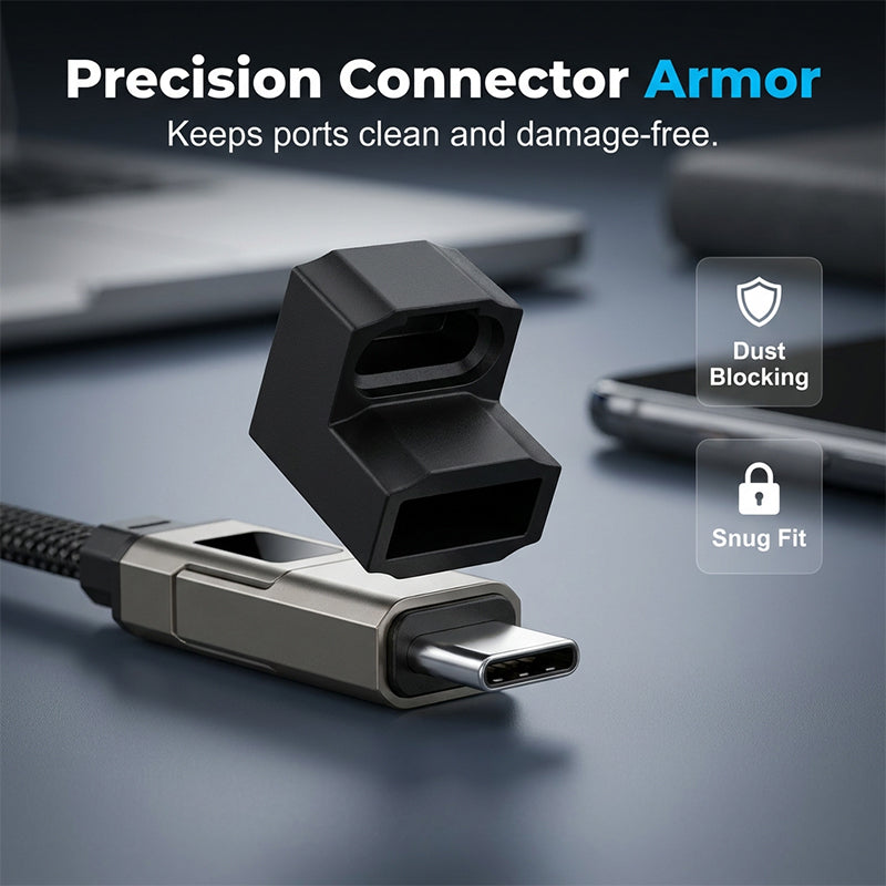 🚨 The Only Charging Cable You’ll Ever Need! 🔋4-in-1 Digital Display Keychain Charging Cable ⚡ Fast Charging, Portable &amp; Multi-Device Compatible