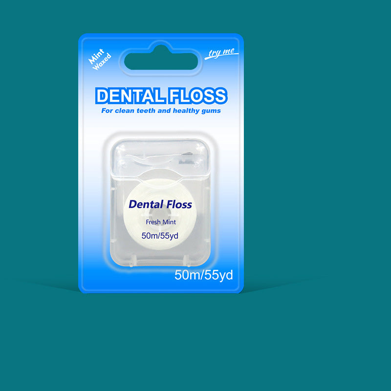 🔥 BUY 2 GET 1 FREE! 🦷 50m Mint Flavored Dental Floss 🌿 Fresh Breath &amp; Effective Plaque Removal