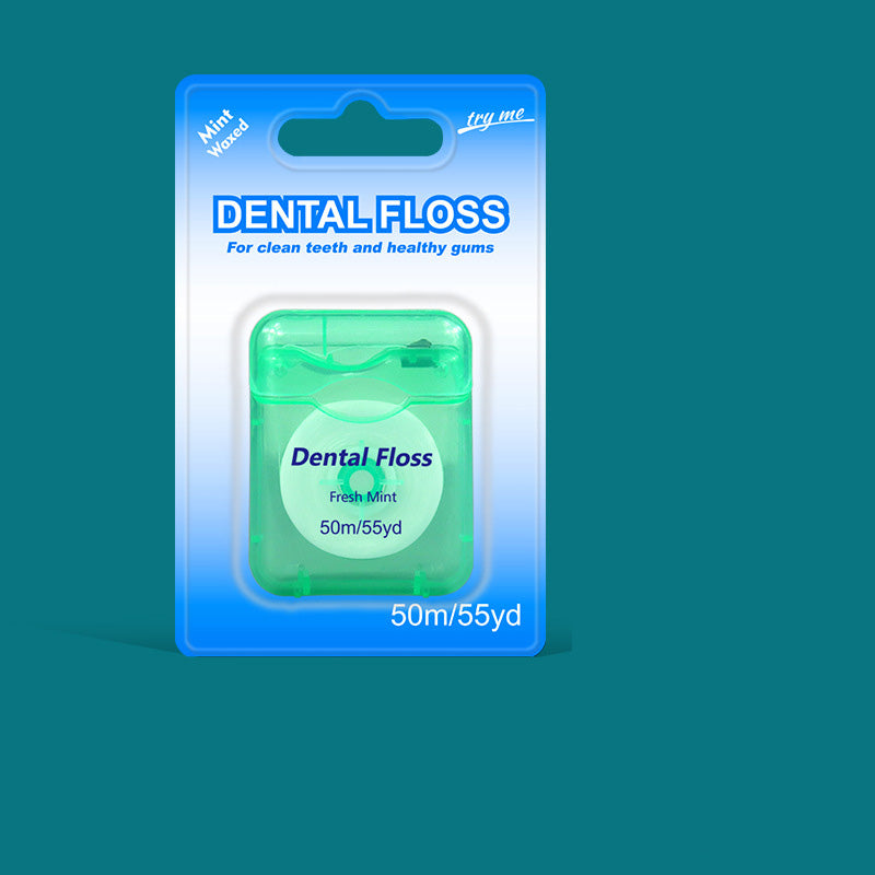 🔥 BUY 2 GET 1 FREE! 🦷 50m Mint Flavored Dental Floss 🌿 Fresh Breath &amp; Effective Plaque Removal