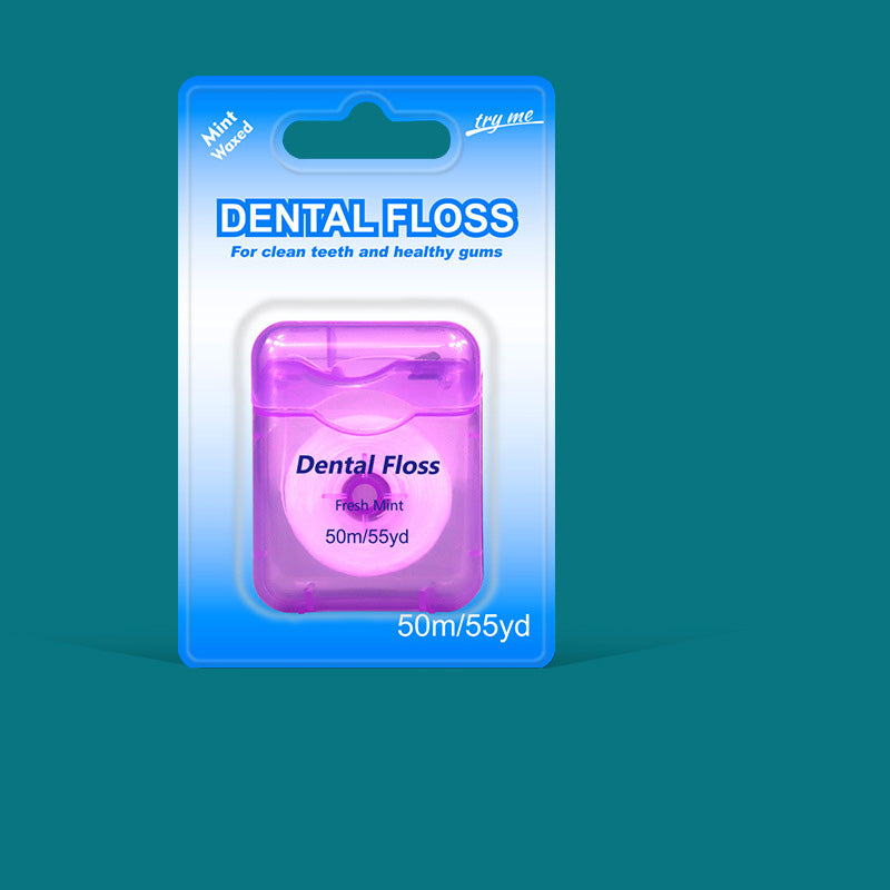 🔥 BUY 2 GET 1 FREE! 🦷 50m Mint Flavored Dental Floss 🌿 Fresh Breath &amp; Effective Plaque Removal