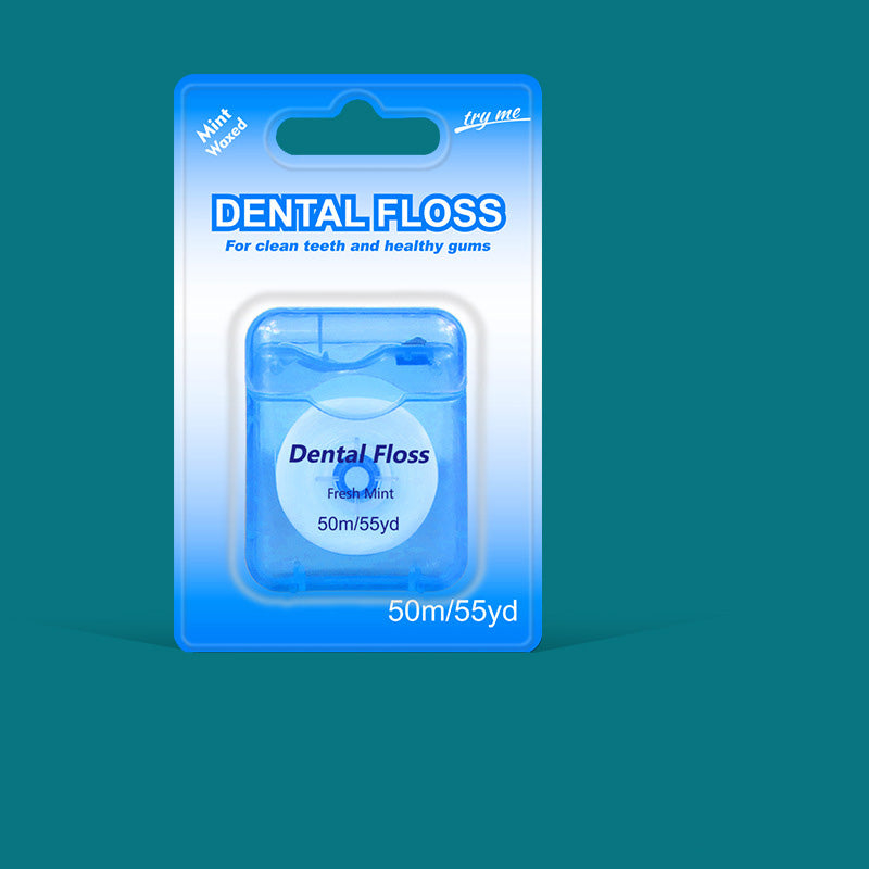 🔥 BUY 2 GET 1 FREE! 🦷 50m Mint Flavored Dental Floss 🌿 Fresh Breath &amp; Effective Plaque Removal