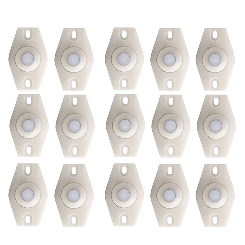 💖 50% OFF TODAY ONLY! 🎁 Universal 360° Rotating Self-Adhesive Wheels Set ✨ Smooth 360° Movement for Bins, Boxes &amp; Furniture