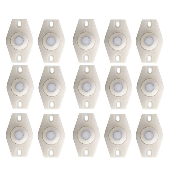 💖 50% OFF TODAY ONLY! 🎁 Universal 360° Rotating Self-Adhesive Wheels Set ✨ Smooth 360° Movement for Bins, Boxes &amp; Furniture