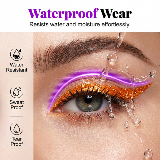 🌈 Mix &amp; Match Your Favorite Shades! ✨ Glitter Eyeshadow Pencil 💖 Waterproof, Smudge-Proof &amp; Long-Lasting