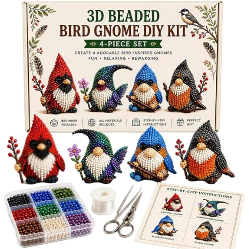 ⏳LIMITED OFFER 50%OFF🌞DIY Beaded Animal Kit 🐾✨ – All-in-One, Beginner Friendly, 3D Figures