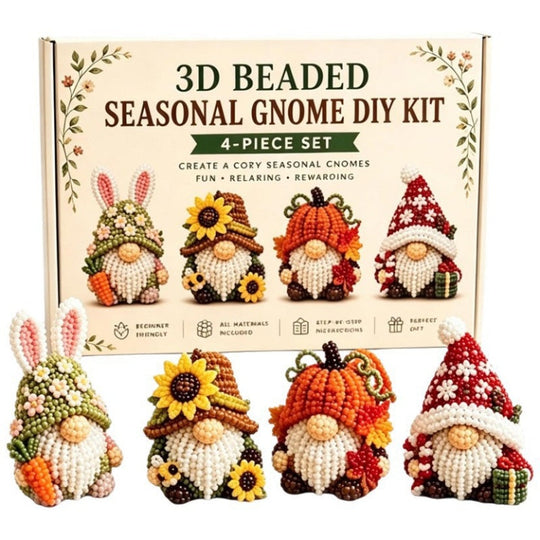 ⏳LIMITED OFFER 50%OFF🌞DIY Beaded Animal Kit 🐾✨ – All-in-One, Beginner Friendly, 3D Figures