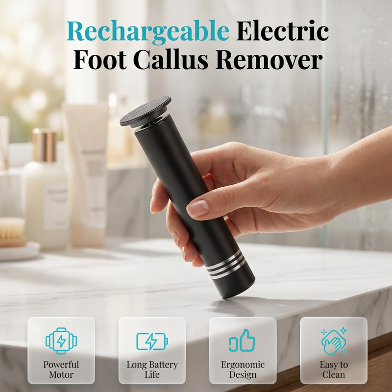 💖 60% OFF TODAY ONLY! 👣 Rechargeable Electric Foot Callus Remover ✨ Instantly Removes Dead Skin &amp; Tough Calluses