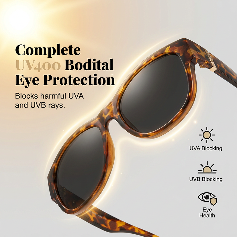 🔥 50% OFF TODAY! 😎 Oversized Fit-Over Sunglasses for Women ✨ Wear Comfortably Over Prescription Glasses