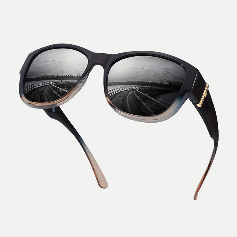 🔥 50% OFF TODAY! 😎 Oversized Fit-Over Sunglasses for Women ✨ Wear Comfortably Over Prescription Glasses